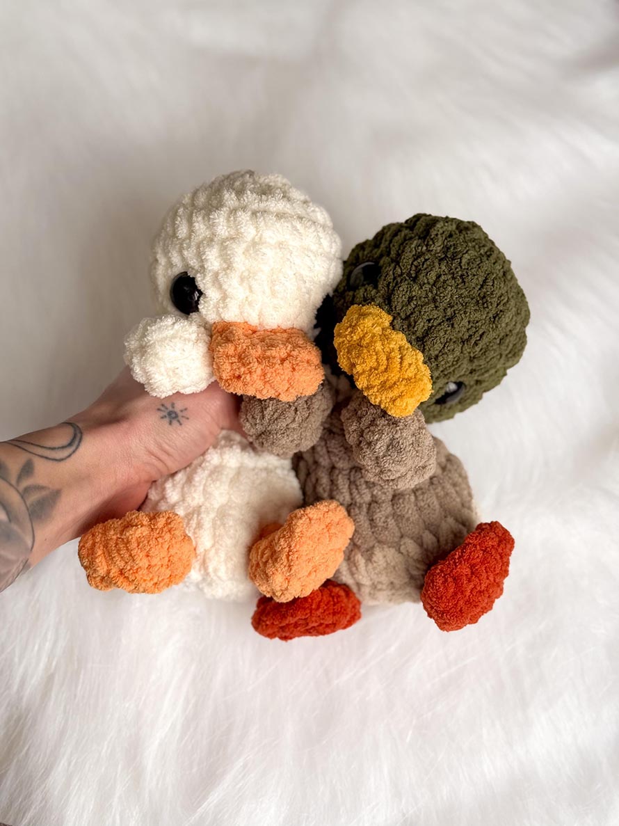 Dallas The Duckling Crochet Pattern PDF