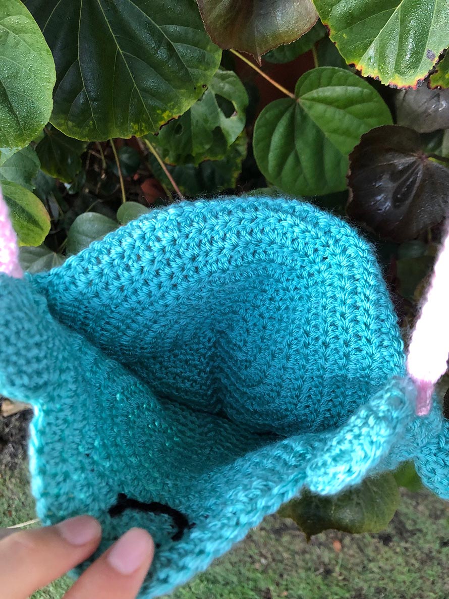 Crochet Frog Bag Pattern Designs to Crochet and Carry 7