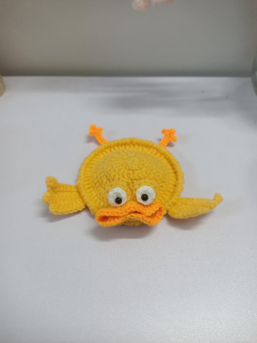 Crochet Duck Coaster Pattern Ideas for Your Table 7