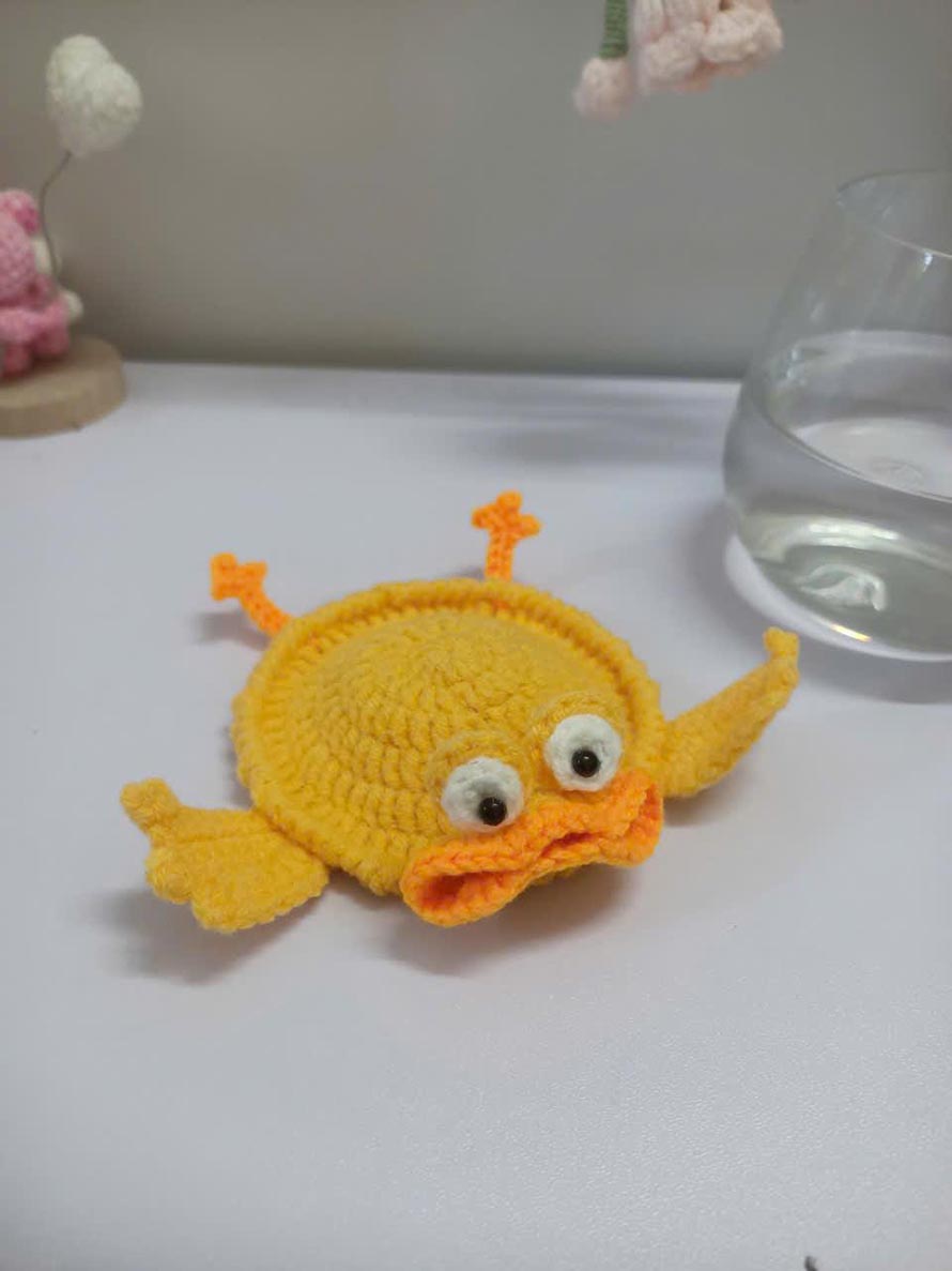 Crochet Duck Coaster Pattern Ideas for Your Table 2
