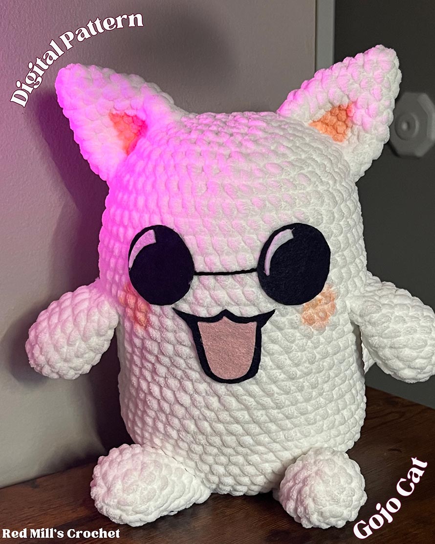 Gojo Cat Crochet Pattern Ideas for Amigurumi Fans