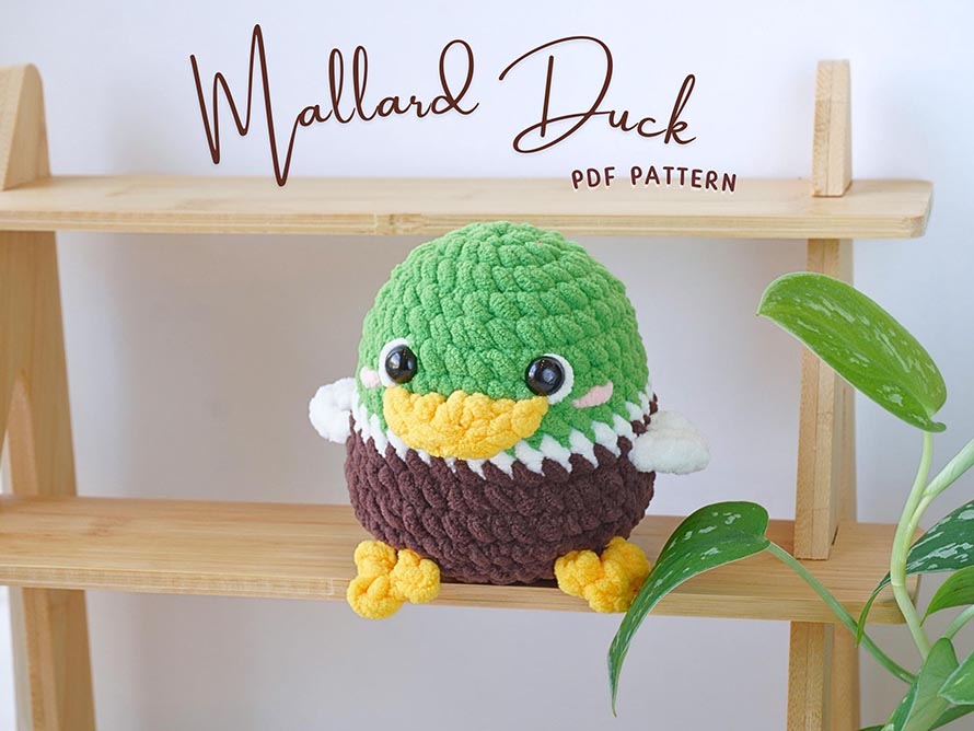 Crochet Mallard Duck Pattern Designs for Amigurumi Makers
