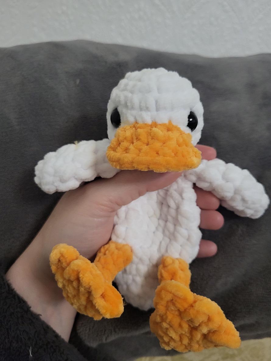 Duck Lovey Crochet Pattern Designs for Baby Gifts