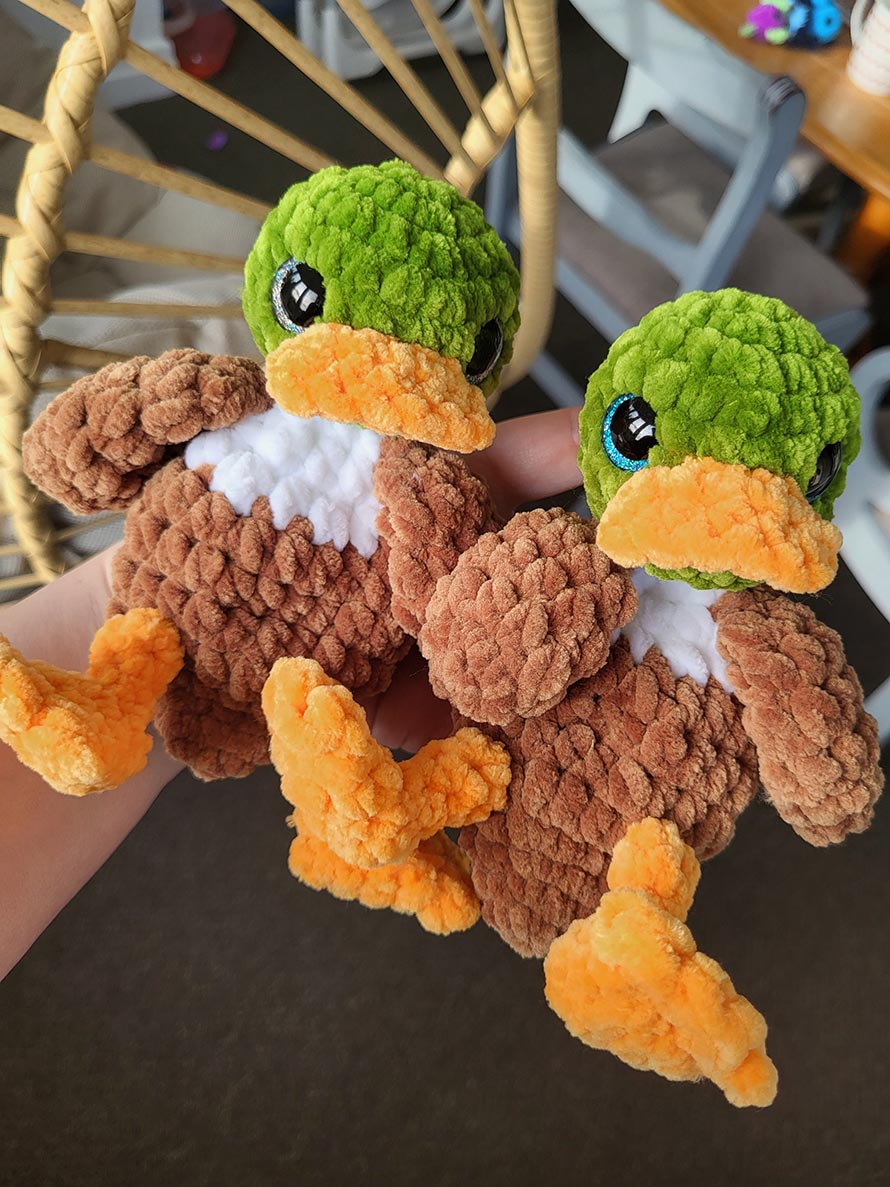 Duck Lovey Crochet Pattern Designs for Baby Gifts 2