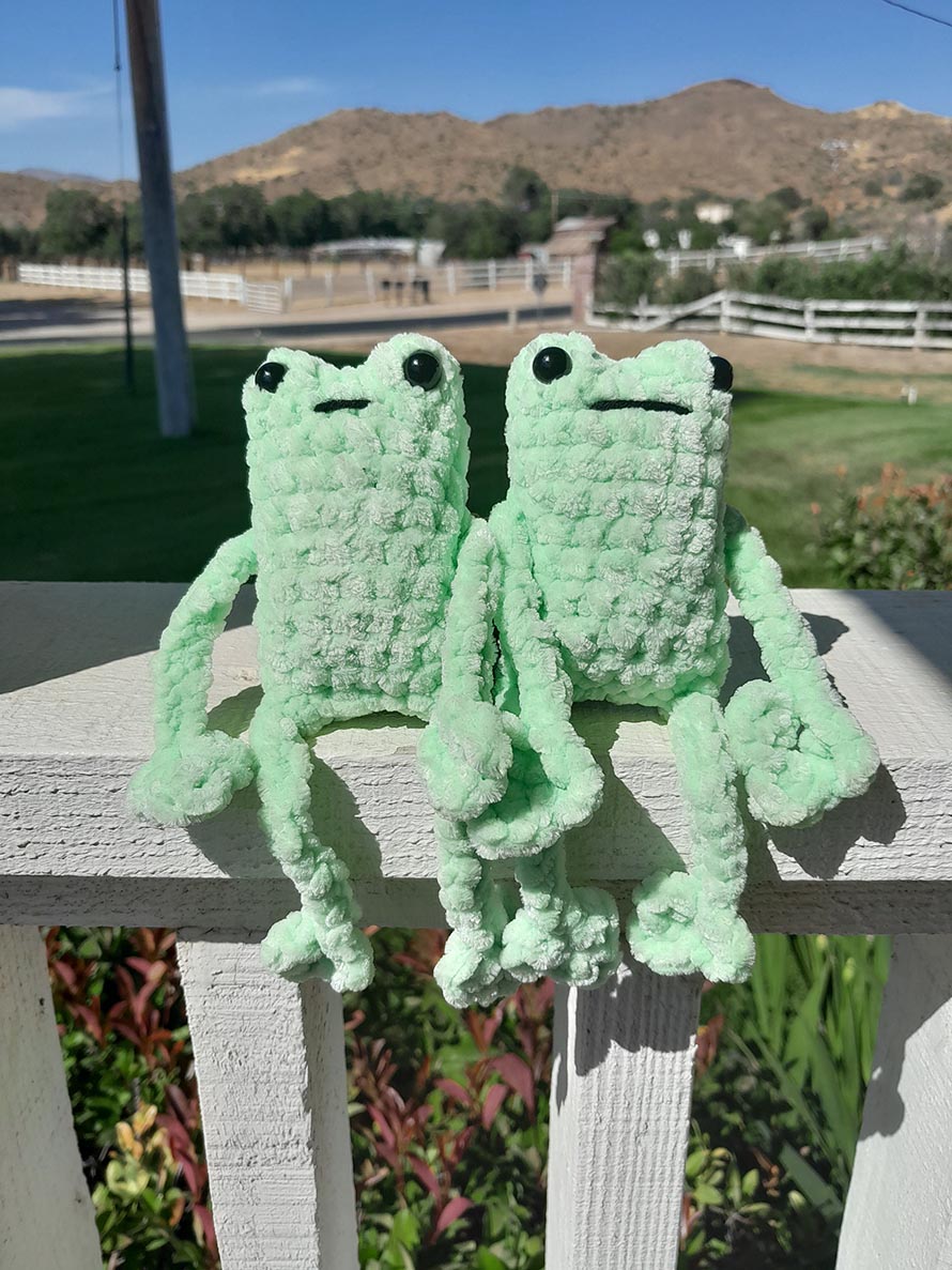 Leggy Frog Crochet Pattern Designs for Long-Limbed Amigurumi 5