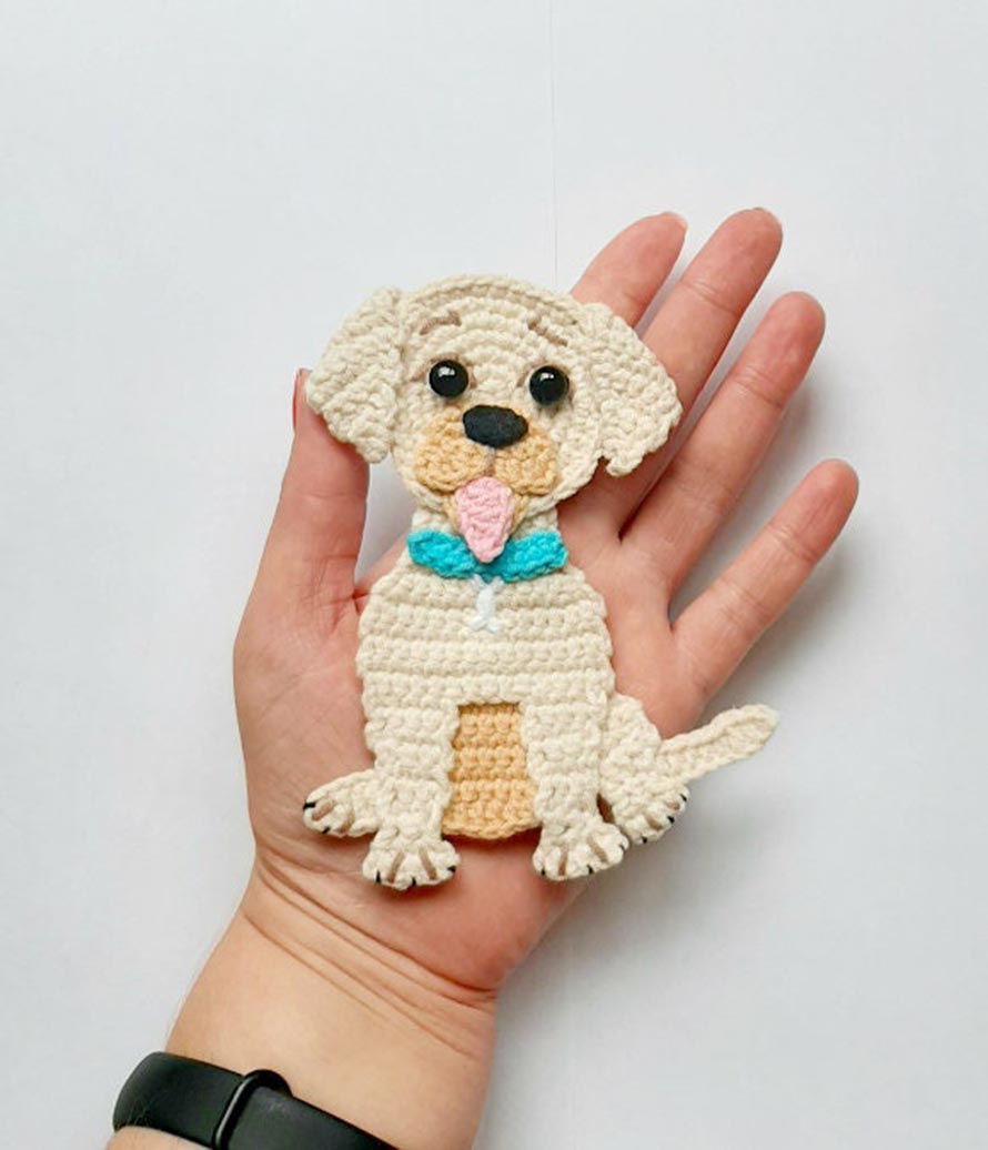 Crochet Dog Applique Pattern Ideas for Creative Projects