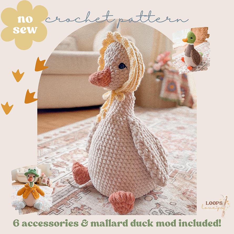 Jemima Puddle Duck Crochet Pattern Designs to Try 1