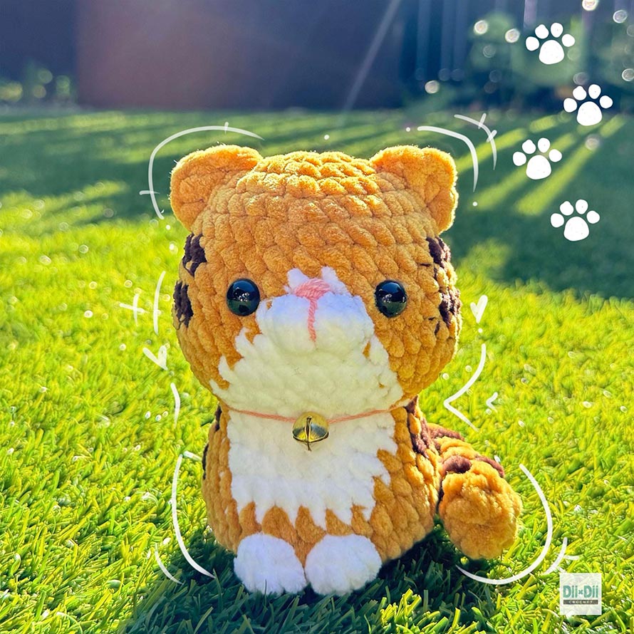 Tabby Cat Crochet Pattern Designs for Amigurumi 2