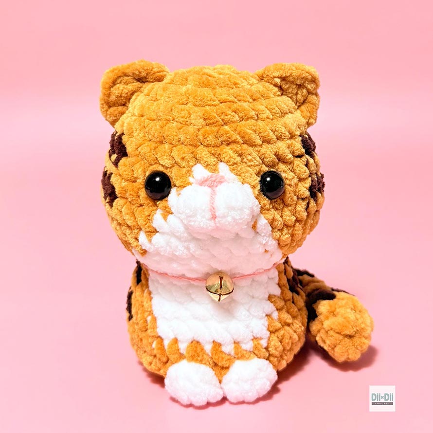 Tabby Cat Crochet Pattern Designs for Amigurumi 6