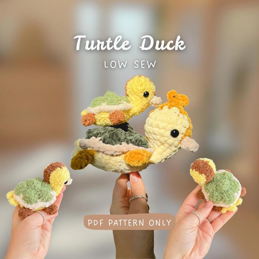 Turtle Duck Crochet Pattern Designs to Explore