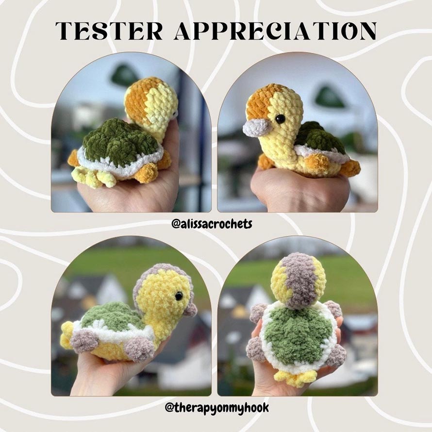Turtle Duck Crochet Pattern Designs to Explore 9
