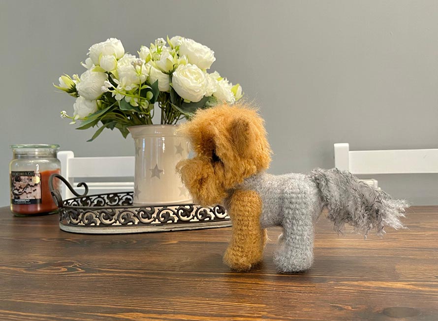 Crochet Yorkie Dog Pattern Ideas for Yorkie Lovers 5