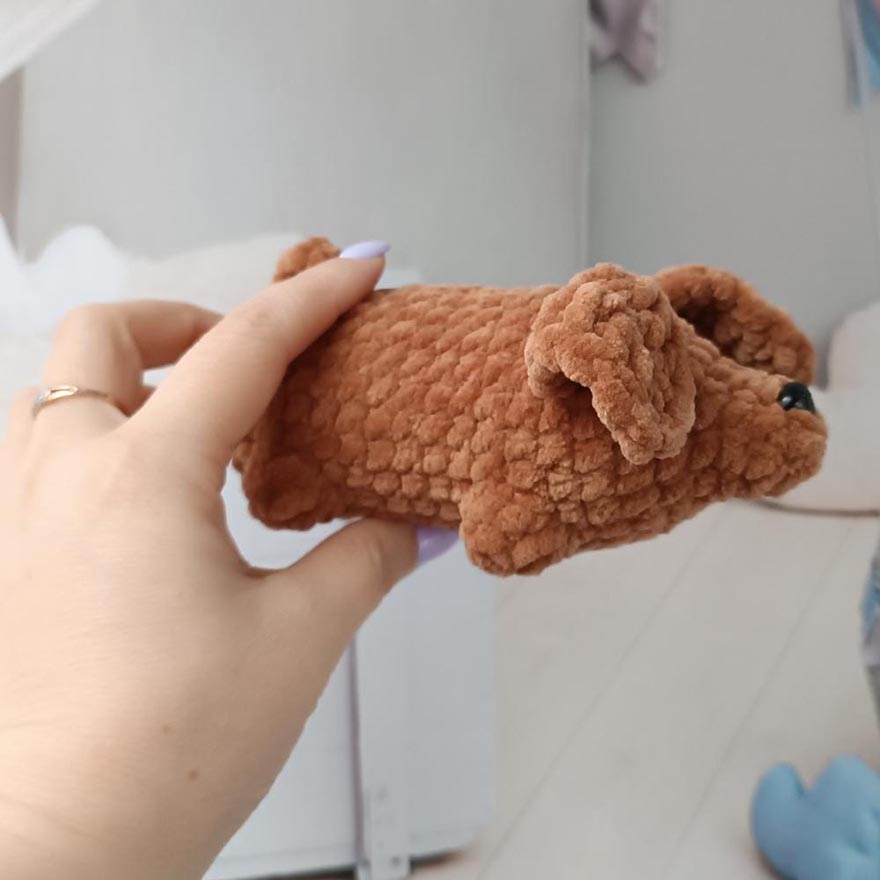 Crochet Dachshund Dog Pattern PDF Designs for Every Skill 5