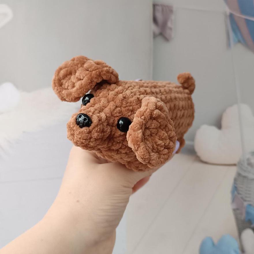 Crochet Dachshund Dog Pattern PDF Designs for Every Skill 6