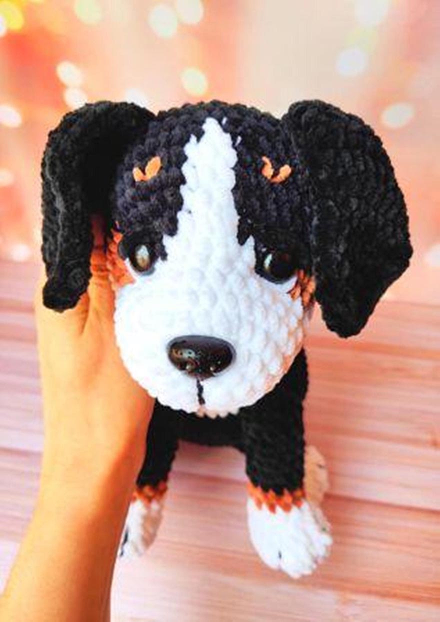 Bernese Mountain Dog Crochet Pattern PDF Designs to Explore 2