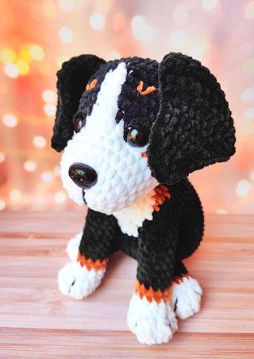 Bernese Mountain Dog Crochet Pattern PDF Designs to Explore 3