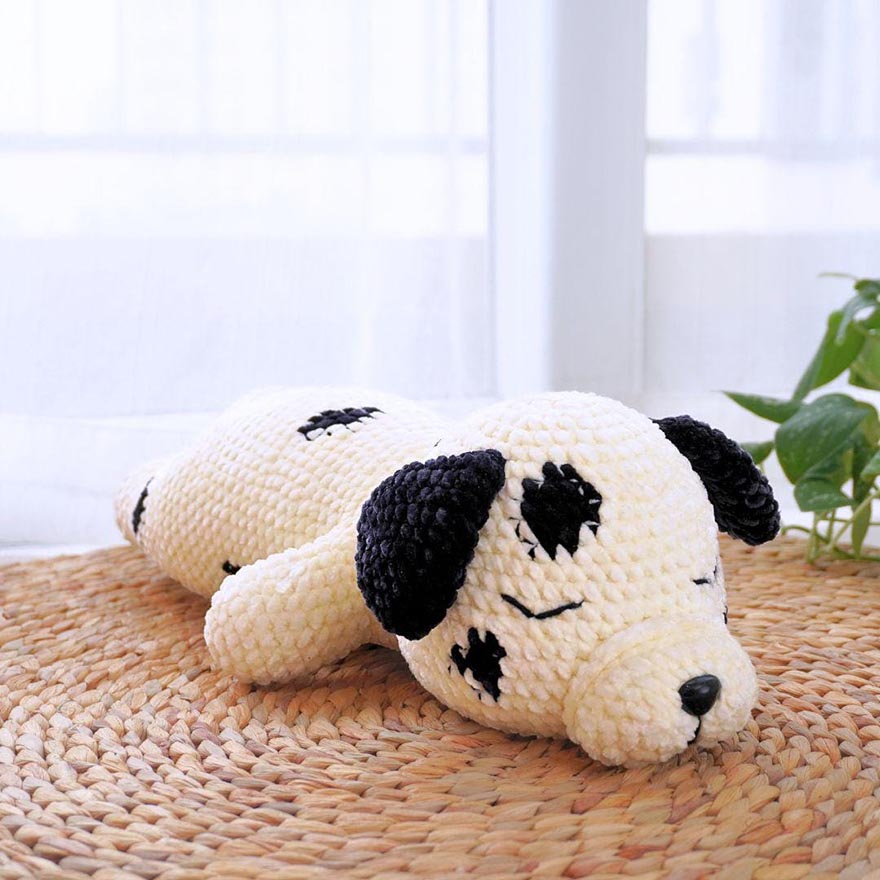 Dalmatian Amigurumi Crochet Pattern, Amigurumi Crochet Pattern, Puppy Crochet Pattern English, Dog Crochet Pattern