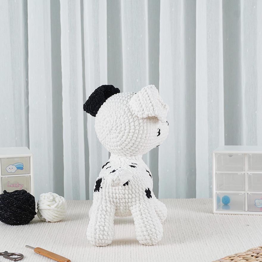 Crochet Dalmatian Dog Pattern PDF Ideas for Amigurumi Makers 4