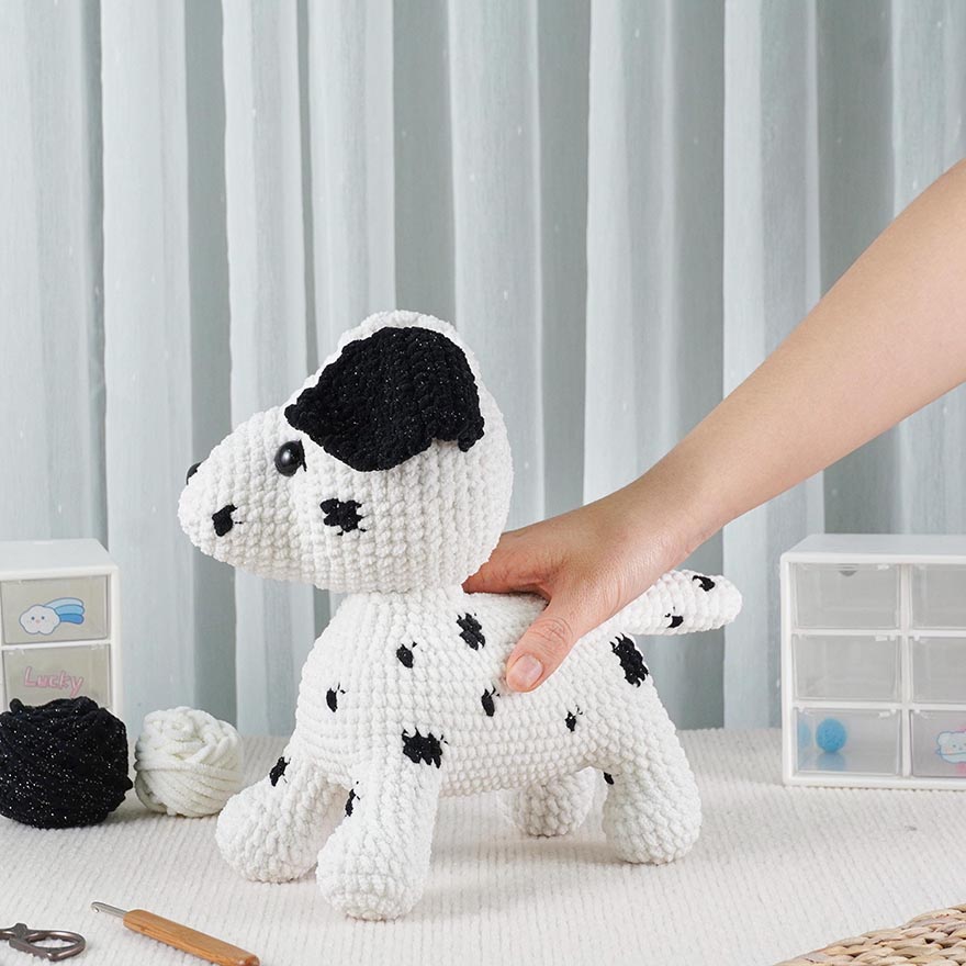 Crochet Dalmatian Dog Pattern PDF Ideas for Amigurumi Makers 5