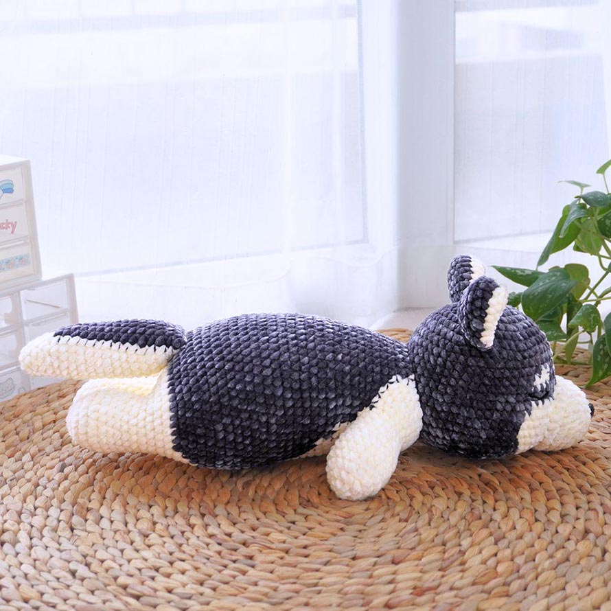 Crochet Sleeping Dog Pattern Gallery for Peaceful Amigurumi Projects 3