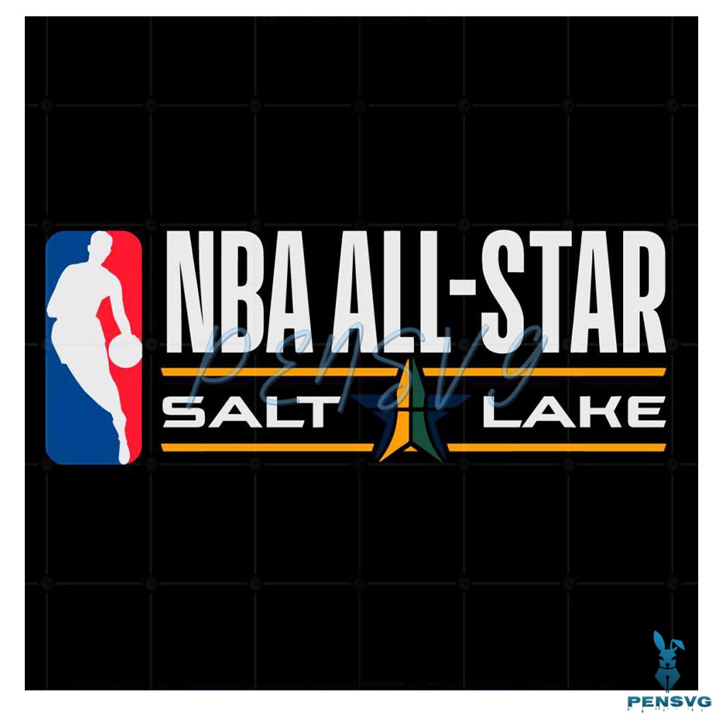 All Star 2023 Utah Jazz Nba Team Svg Graphic Designs Files