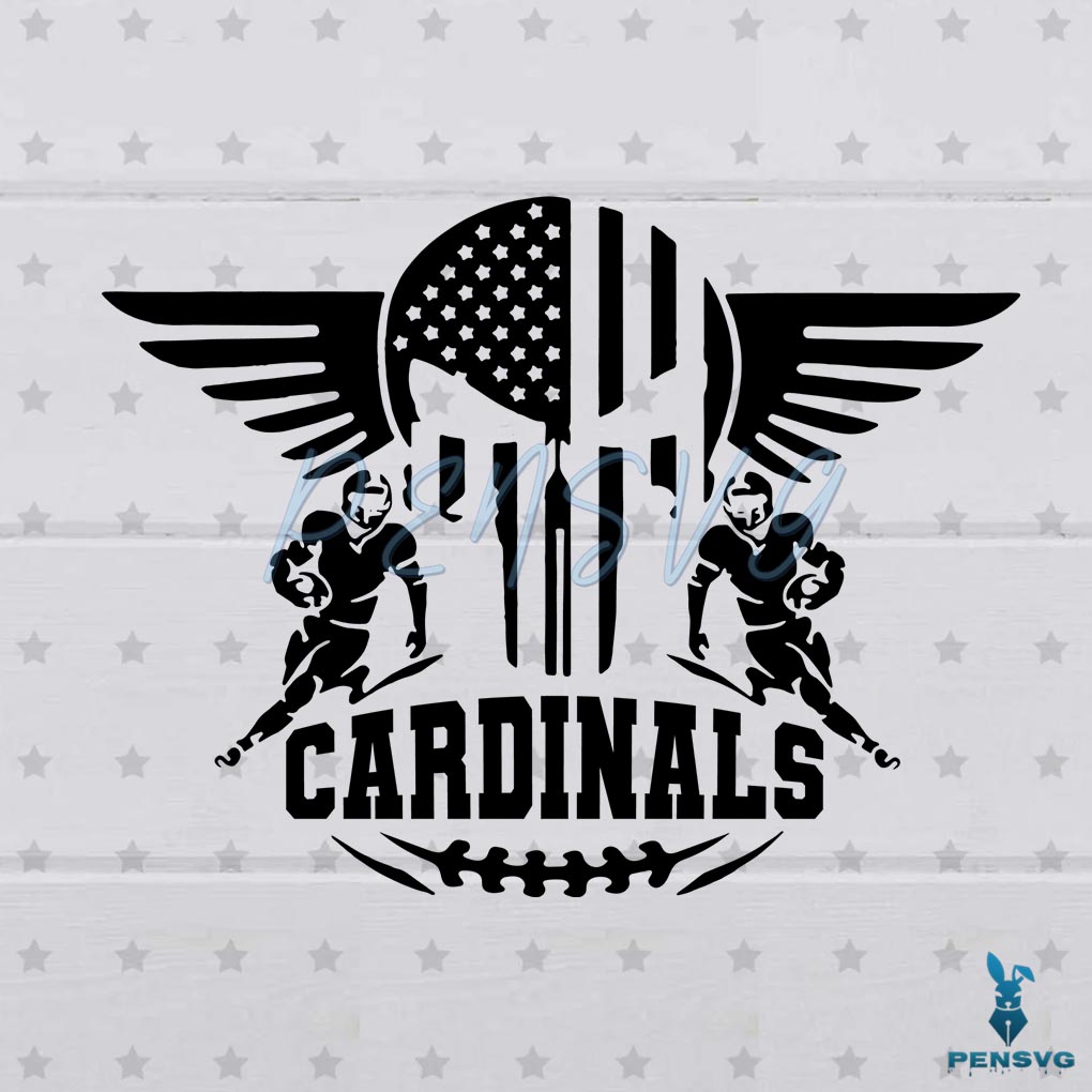 Arizona Cardinals Logo SVG Silhouette Digital File
