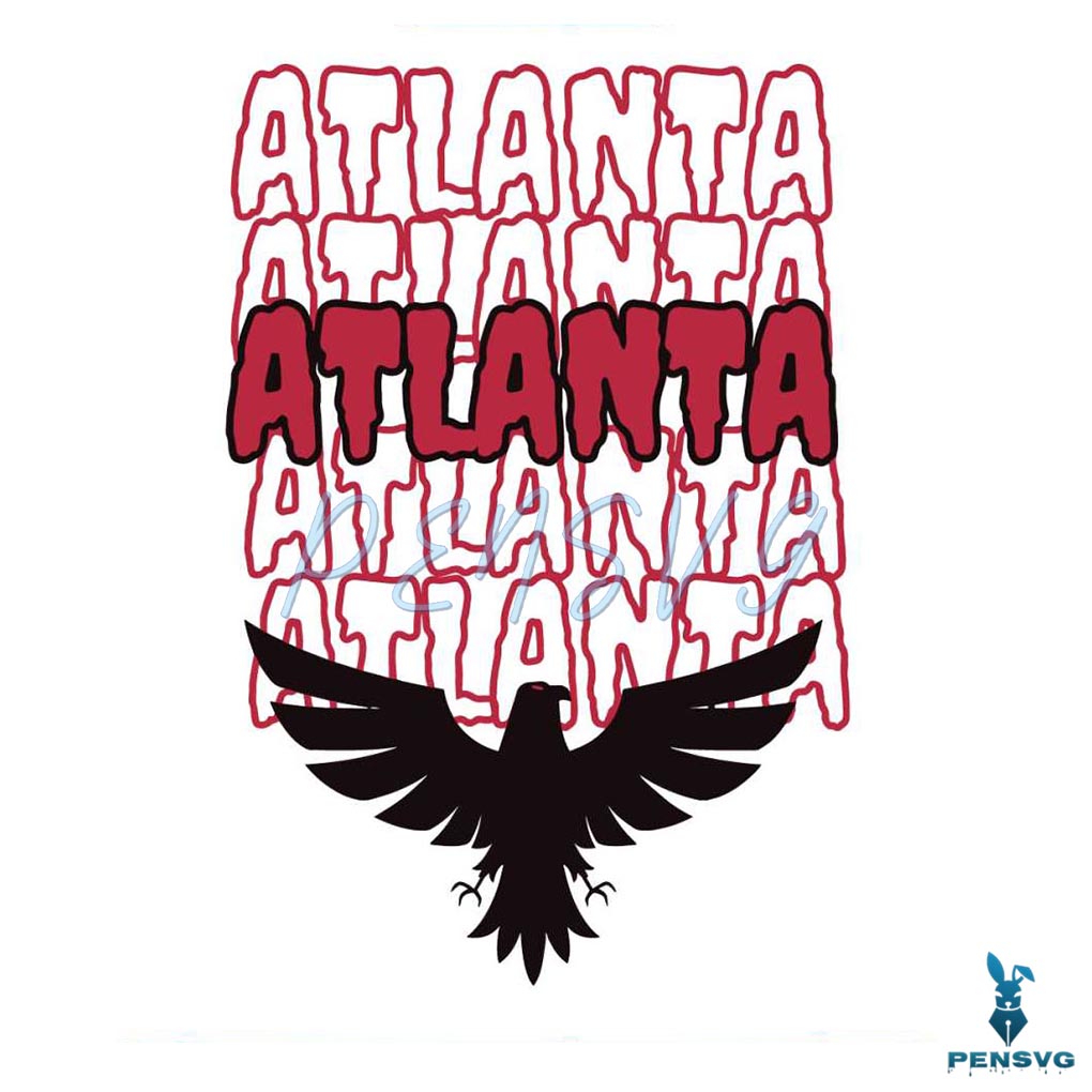 Atlanta Falcons Football Team SVG