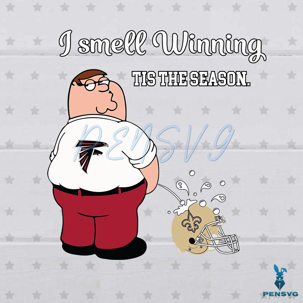 Atlanta Falcons NFL SVG I Smell Winning Cutting Digital Files