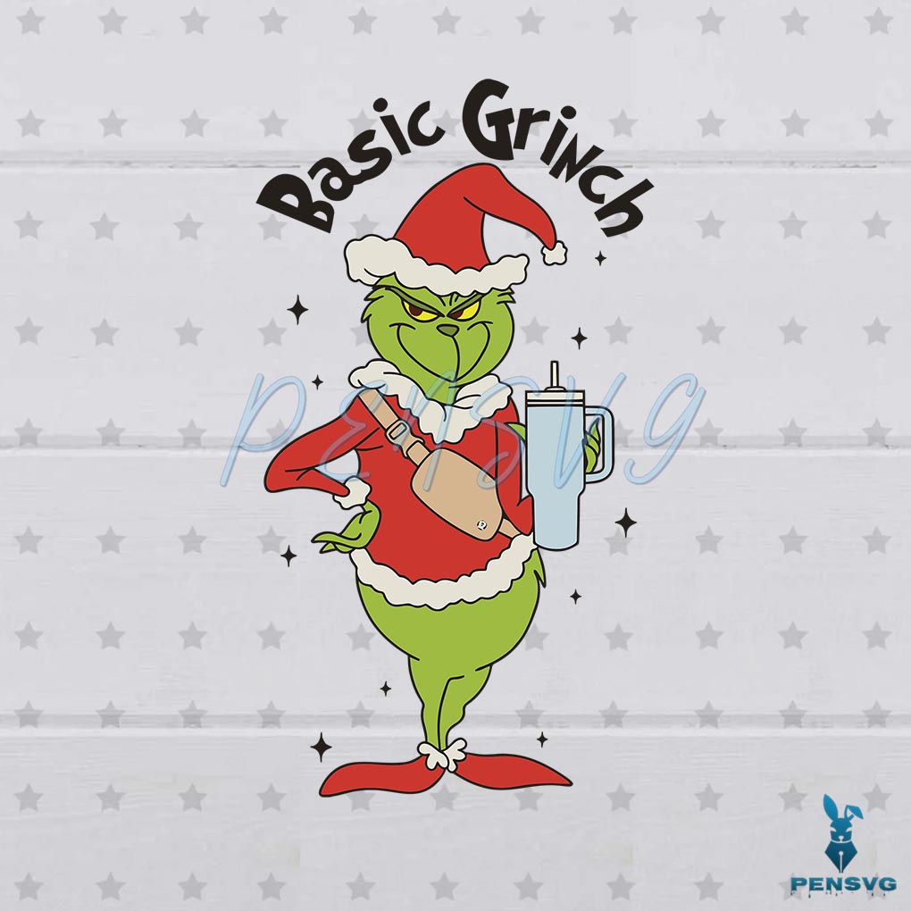 Basic Grinch Retro Whoville University SVG Digital File