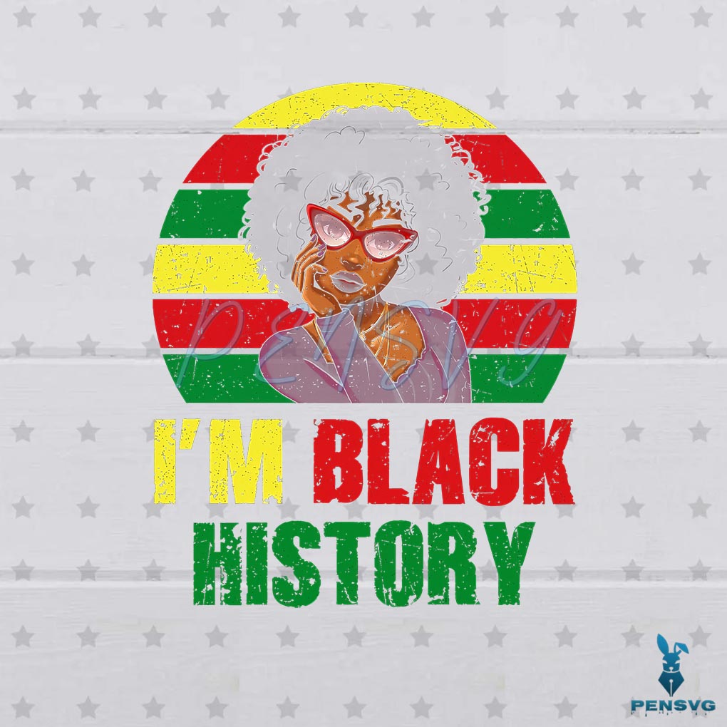 Black Queen Melanin African Black History Month SVG Digital File