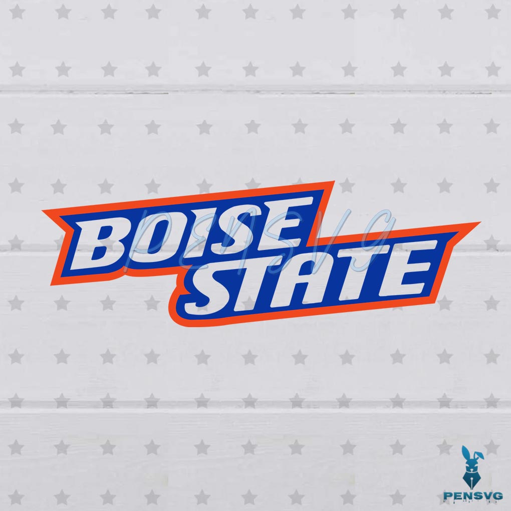 Boise State Broncos Team Digital File SVG, Boise State NCAA Svg