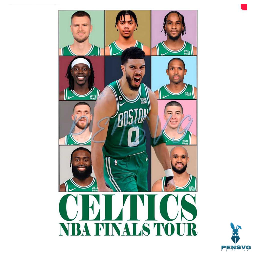 Boston Celtics NBA Finals Tour PNG