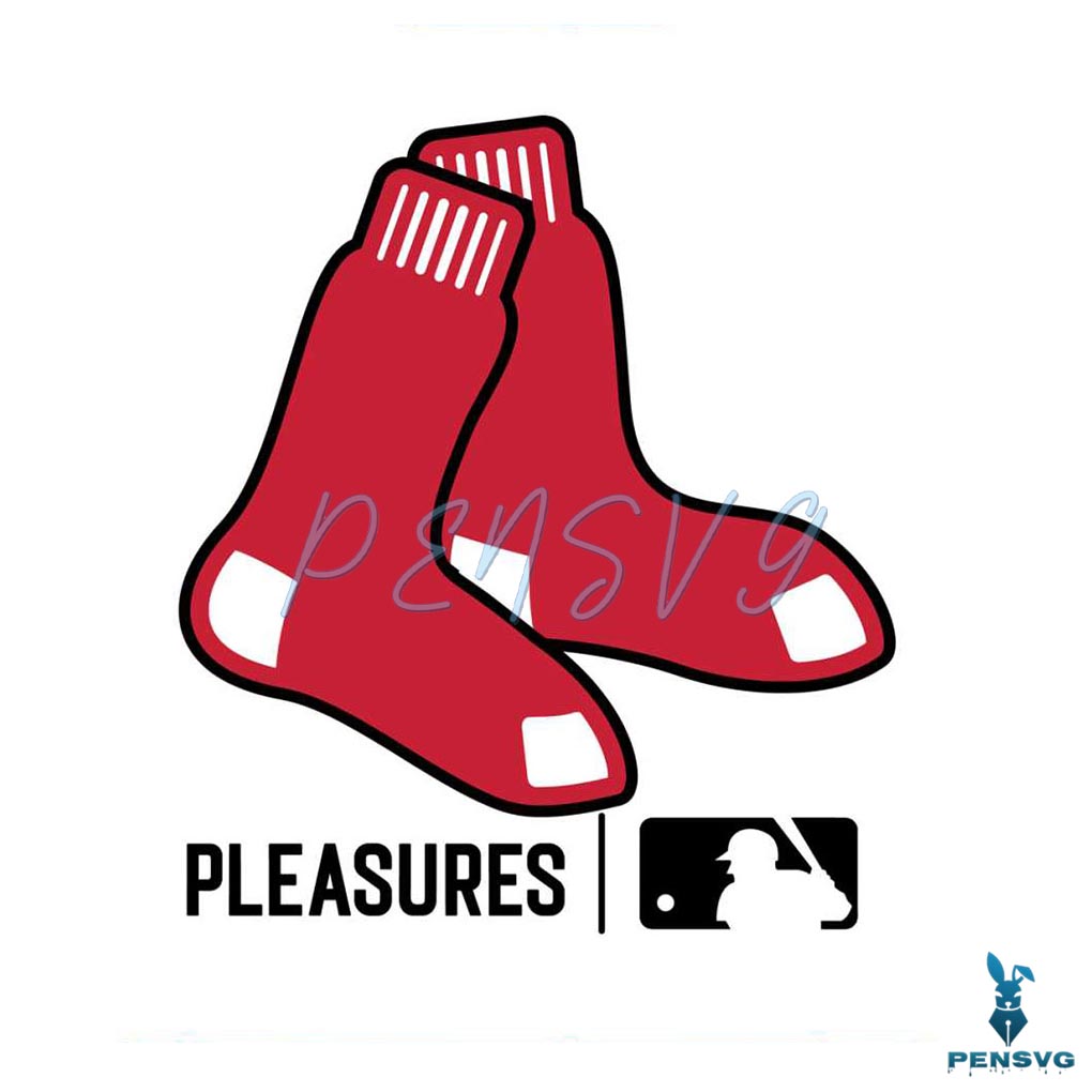 Boston Red Sox Logo Pleasures Mascot 2023 SVG Download