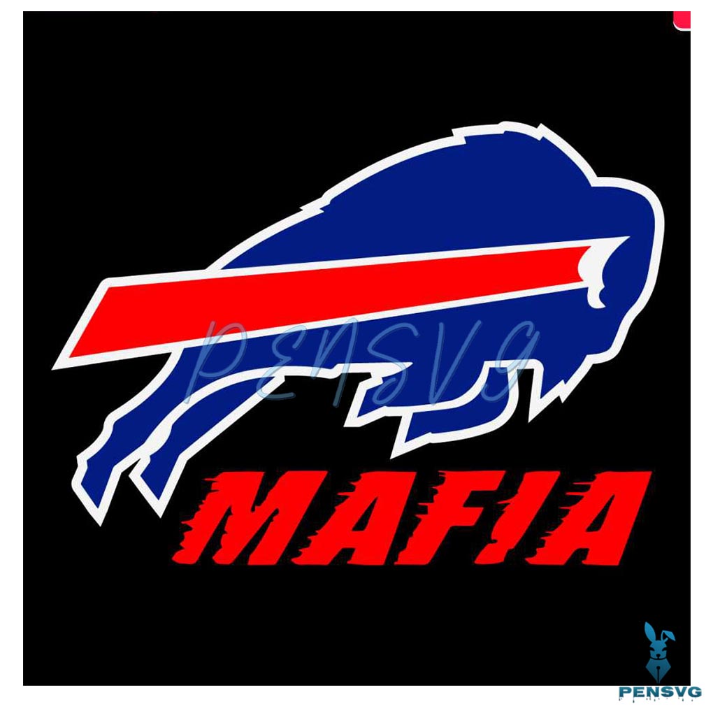 Buffalo Bills Mafia NFL Logo SVG