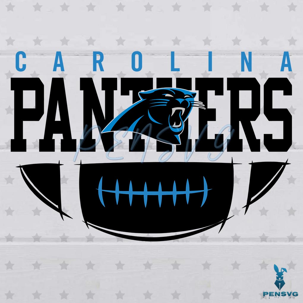 Carolina Panthers Football Team Logo Svg Digital File