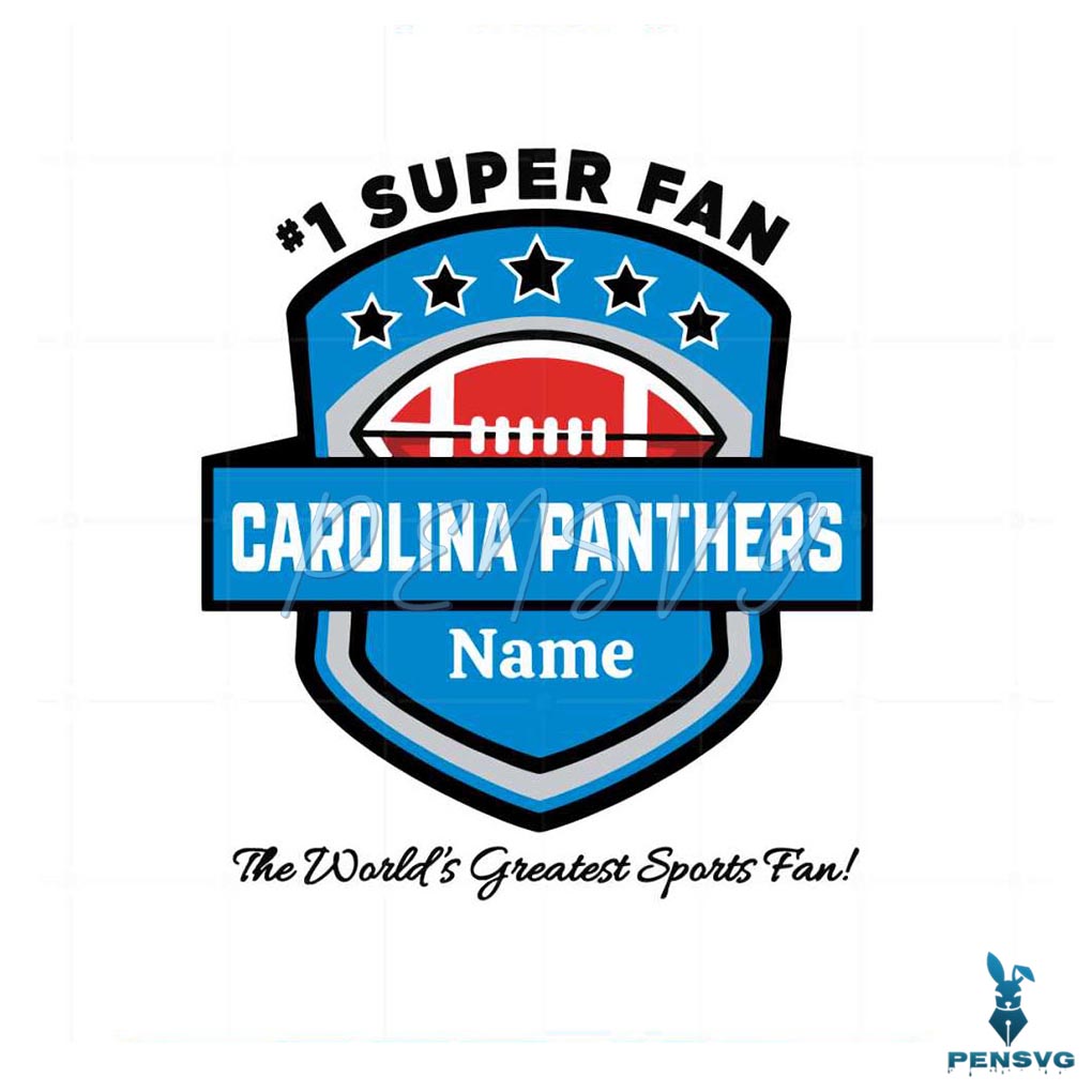 Carolina Panthers Super Bowl Champs 2023 Svg Cutting Files