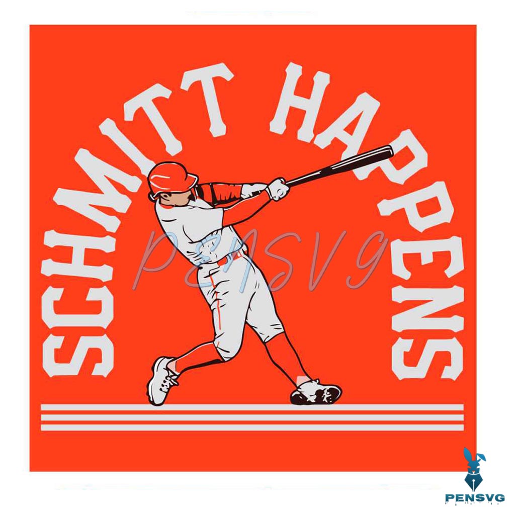 Casey Schmitt Happens San Francisco Giants Player SVG Cutting Files