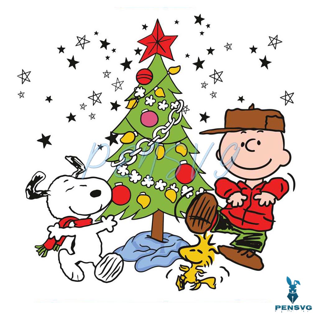 Charlie Brown Christmas Tree SVG