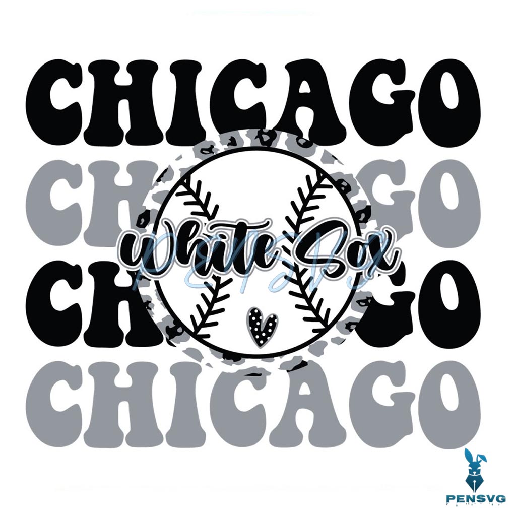 Chicago White Sox Baseball MLB SVG