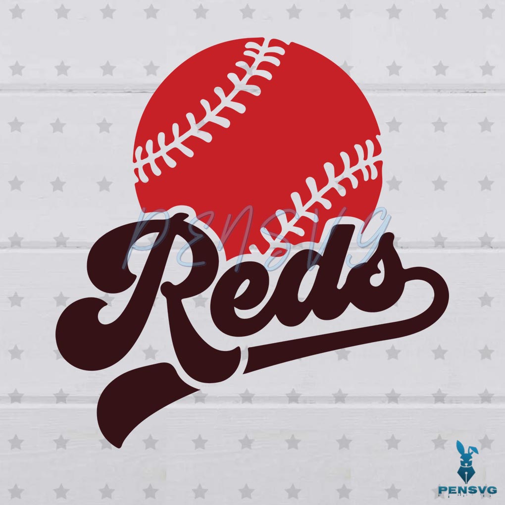 Cincinnati Reds MLB Baseball Team Svg Digital File