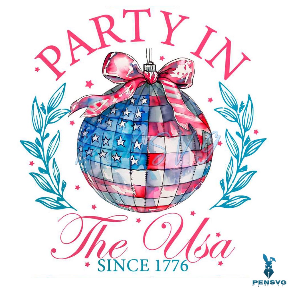 Coquette 4th Of July Party In The USA Since 1776 PNG