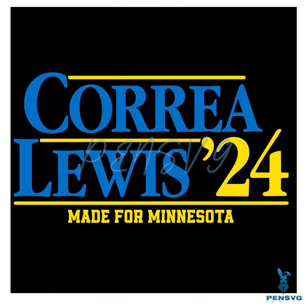 Correa Lewis 24 Made For Minnesota Baseball SVG