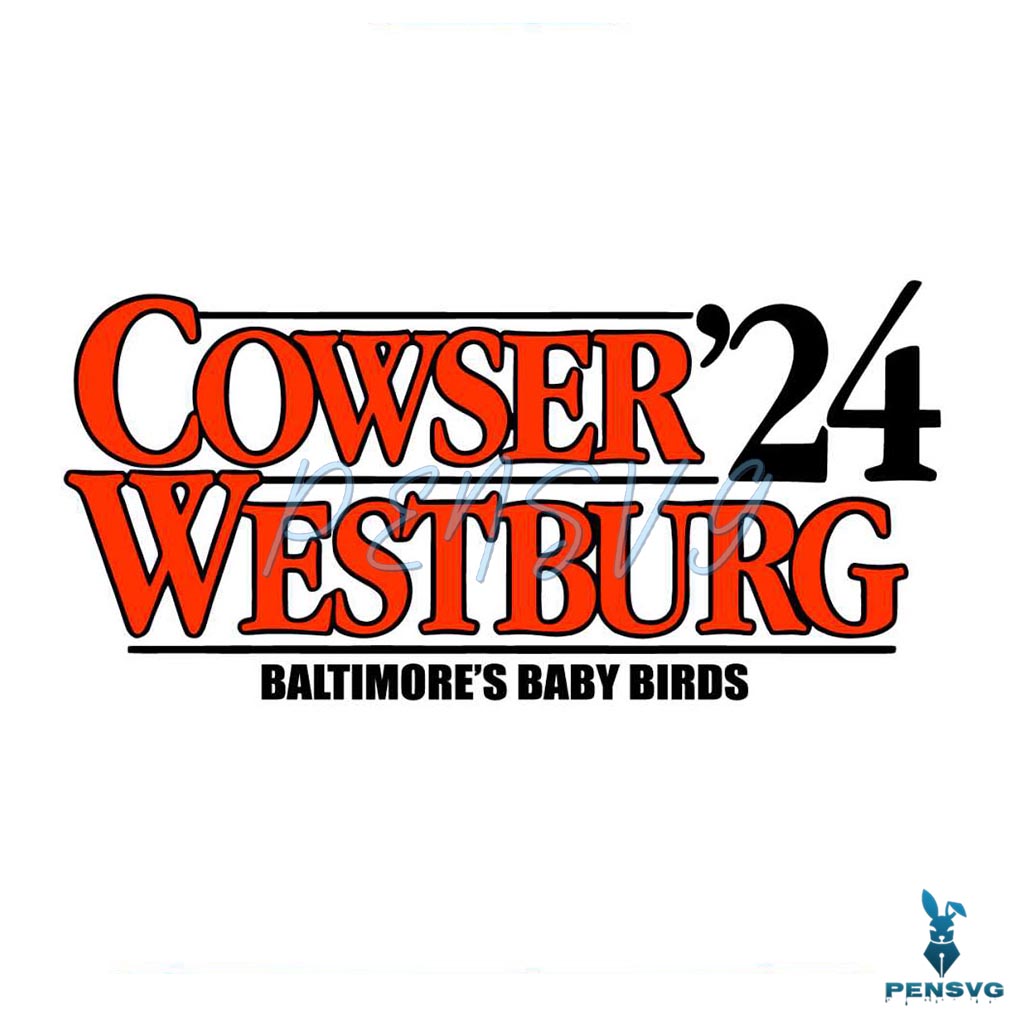 Cowser Westburg 24 Baltimores Baby Bird SVG