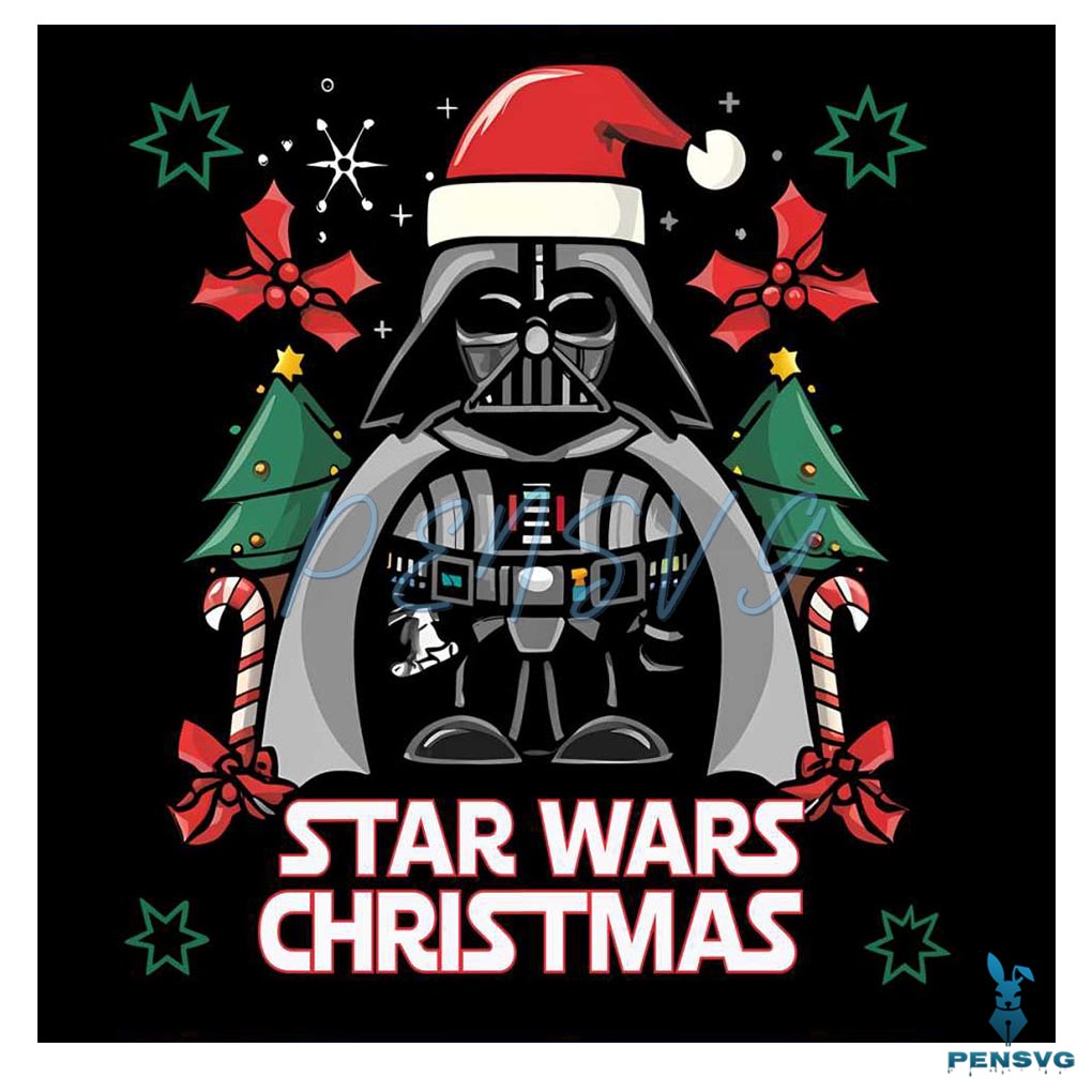 Darth Vader Star Wars Xmas PNG