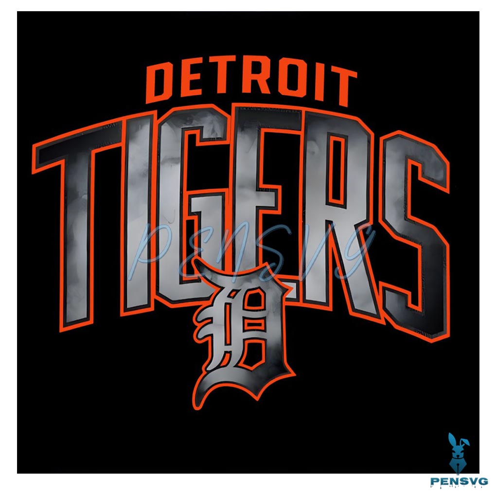 Detroit Tigers MLB Baseball Team Logo PNG