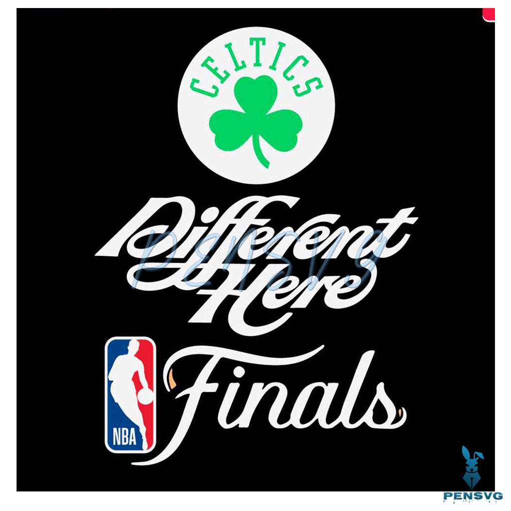 Different Here The Final Round Boston Celtics SVG