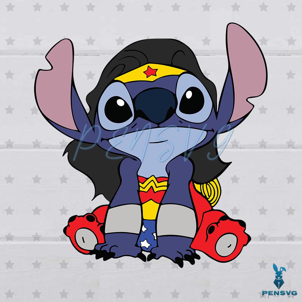 Disney Funny Stitch Svg, Disney Character Lovers Svg Digital File