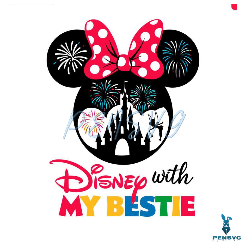 Disney With My Bestie Magic Castle SVG