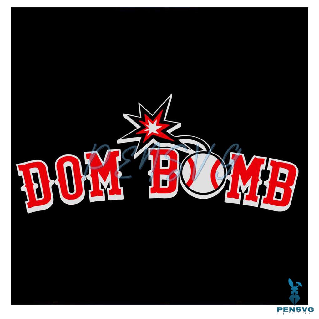 Dominic Smith Boston Dom Bomb SVG