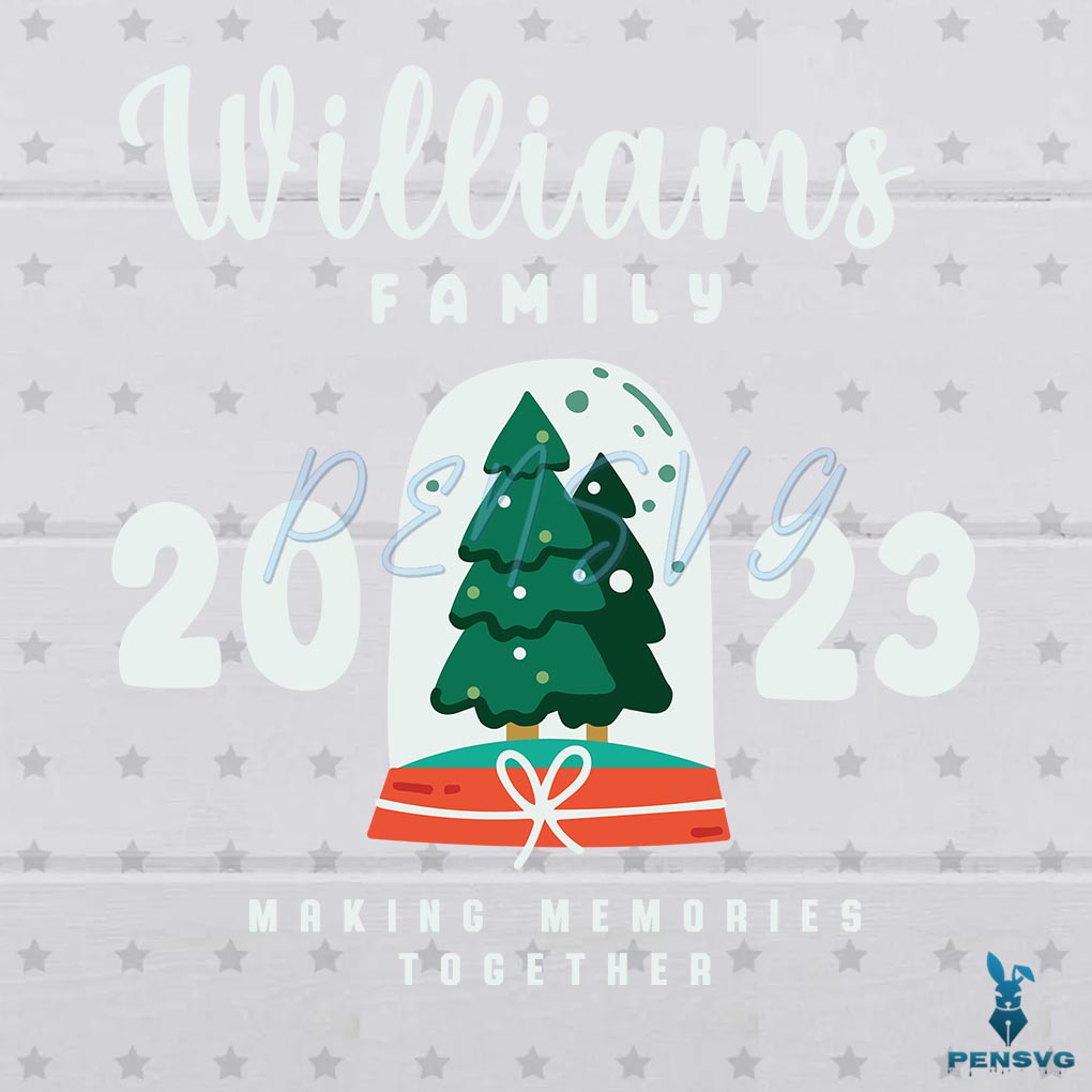 Family Christmas Making Memories SVG Happy Christmas Cutting Files